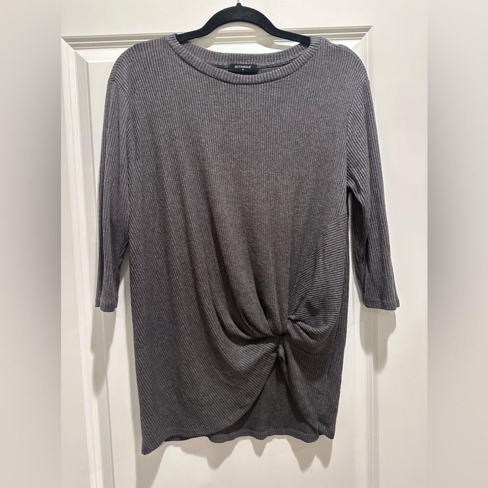 Grey Top with cute twist